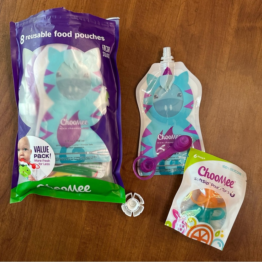 ChooMee Kids Reusable Food Pouches